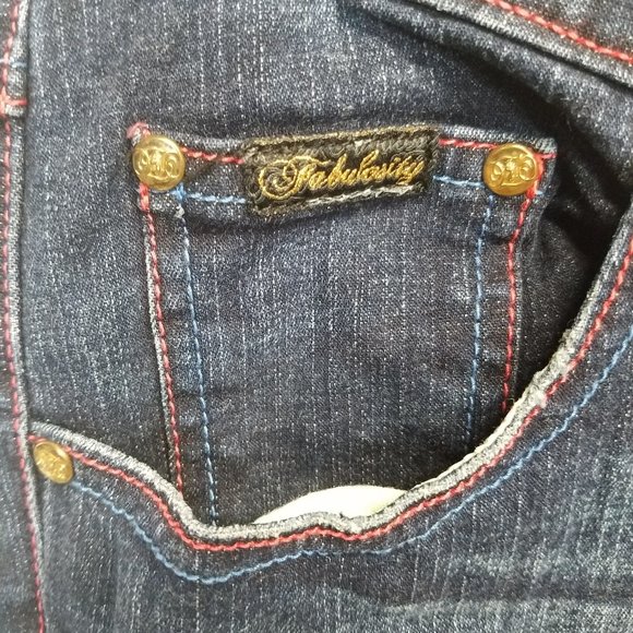 Fabulosity - Capri Denim Pants - Womens Size 7 - Picture 6 of 8